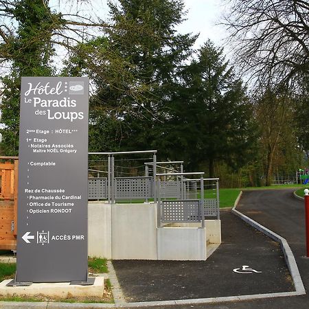 Hotel Le Paradis Des Loups Giromagny Exterior photo